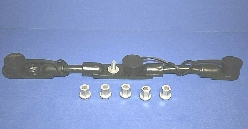Negative Overmolded 3 Battery Cable Harness & Nuts Freightliner Sterling +++++++