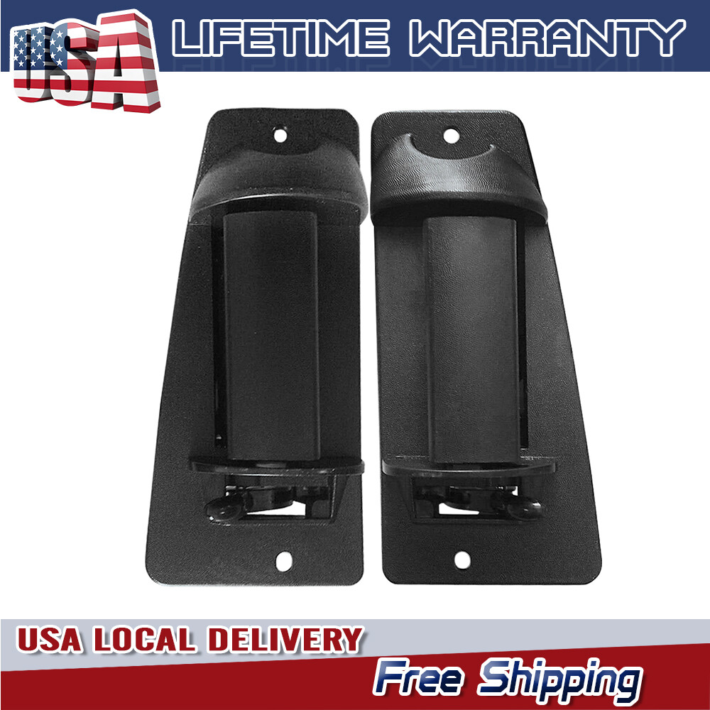 LH & RH Pair Set Extended Cab 3rd Third Side Door Handle for Chevy Truck Cargo