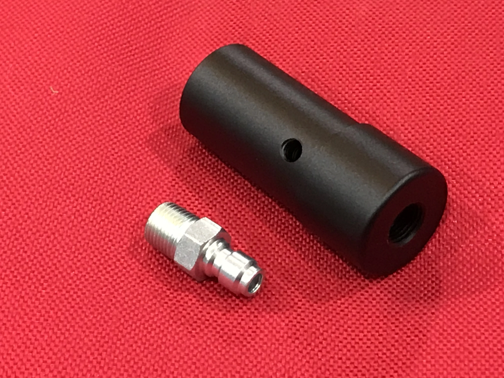 Hammer7 Straight - Center NPT - Unassembled