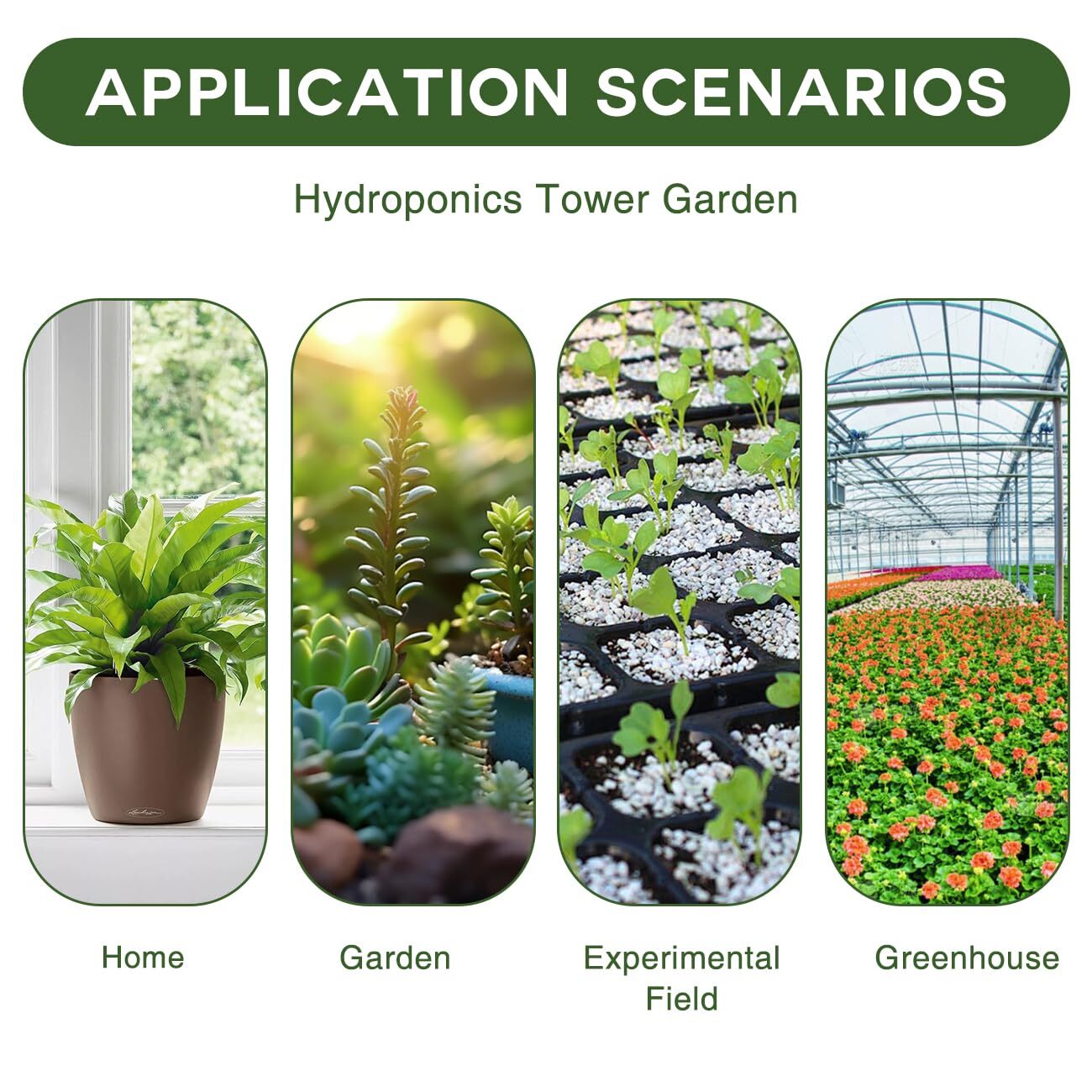 Hydroponics Growing System Kit 25/30 Pods Hydroponic Grow Kit Hydroponic Tower