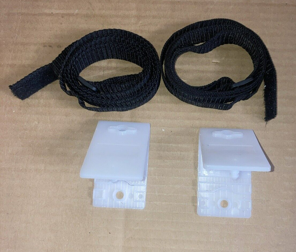 2 - 68” Adjustable Straps & Clips for Pool Cover Reel - Replacement Part
