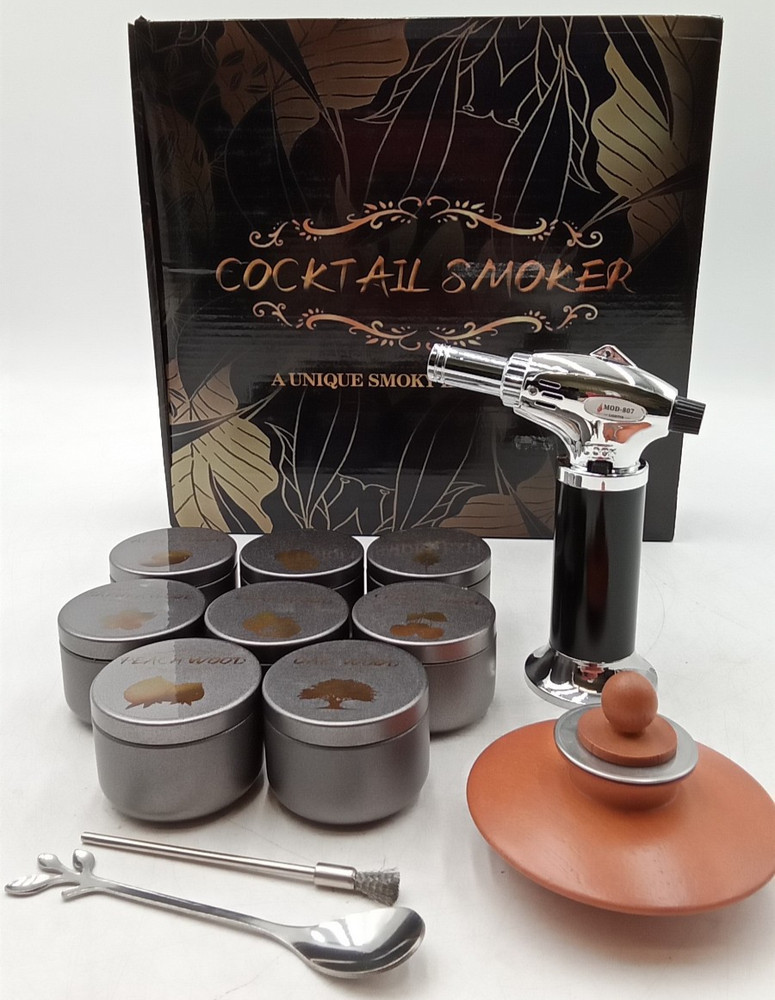Cocktail Smoker Kit With Torch