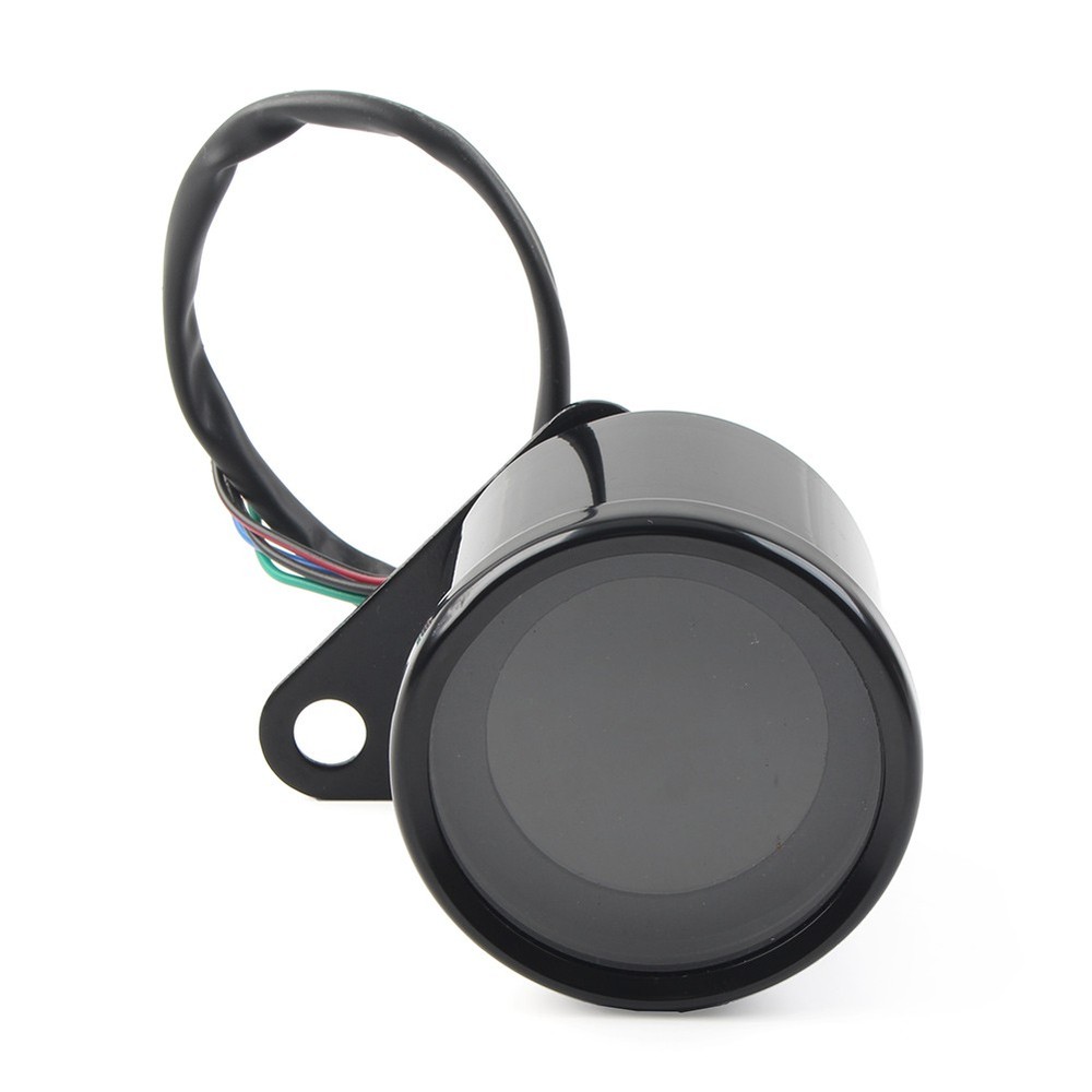 Retro Digital Speedometer LED LCD Odometer Speedometer Fuel Meter 12V