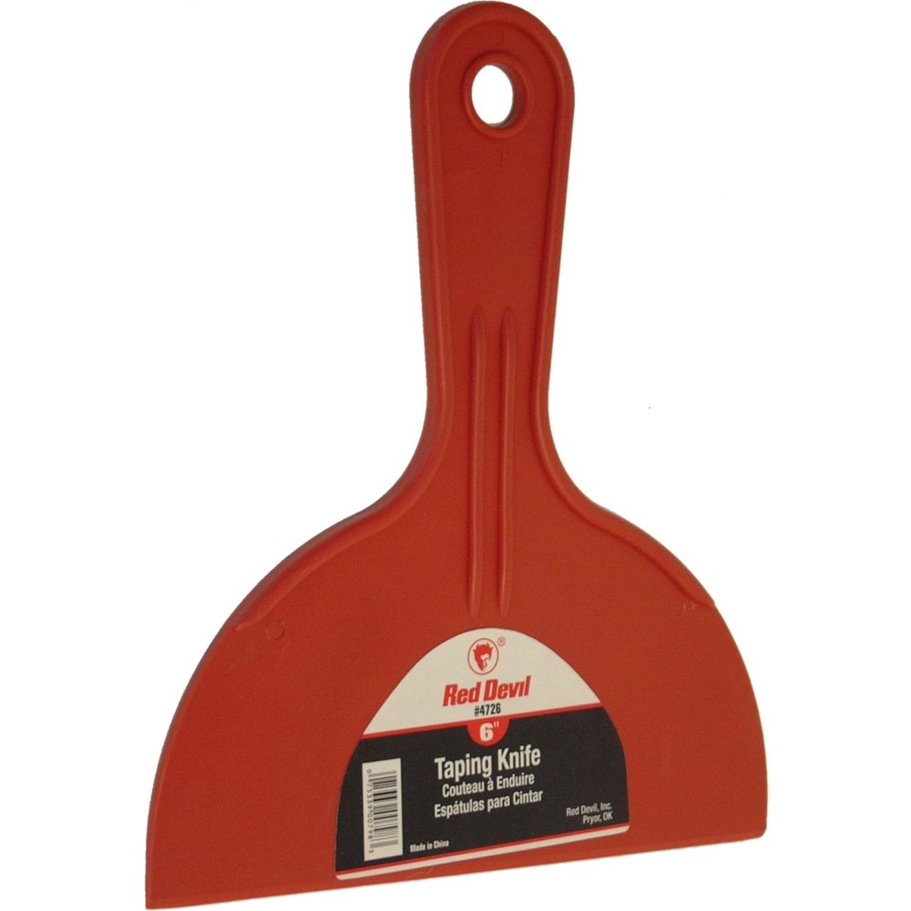 Lightweight Flexible Plastic Taping Knife for Joint Compound Application