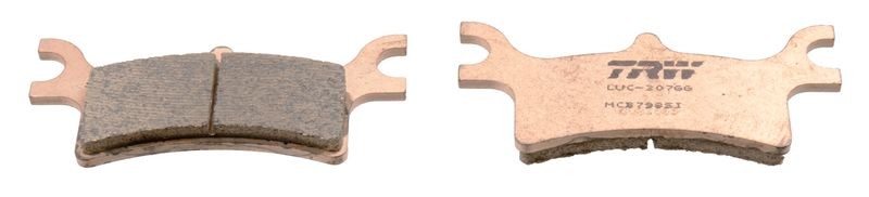 Brake Pad Set, disc brake TRW MCB798SI