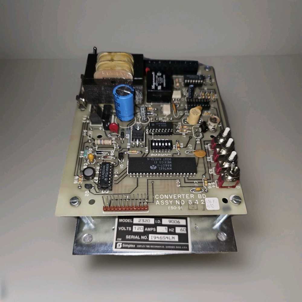 Simplex 2320 Clock Code Converter