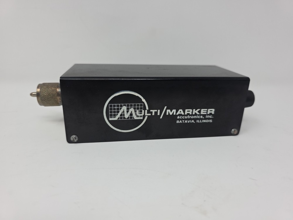 Vintage Accutronics Multi Marker M5 Calibrator w/ Leather Case