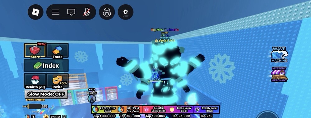 ESCAPE TSUNAMI FOR BRAINROTS Big Meta Technetta Infinity Diamond Lv.267