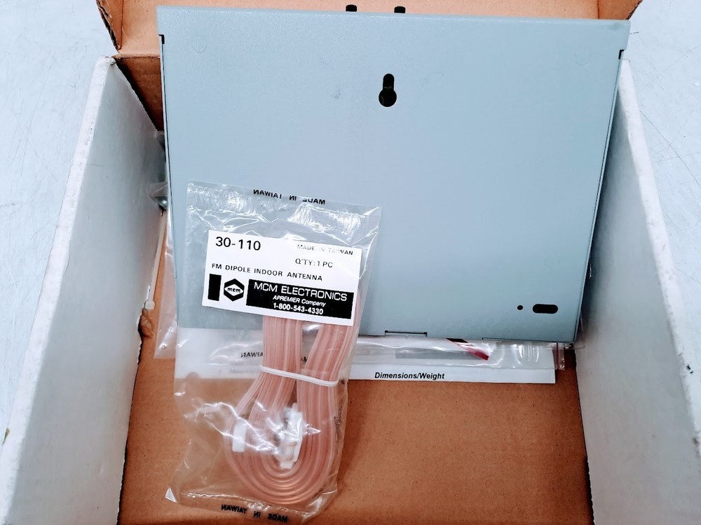 Valcom V-2952 FM Tuner Missing/ Adapter