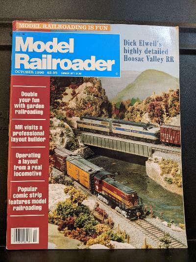 MODEL RAILROADER October 1990