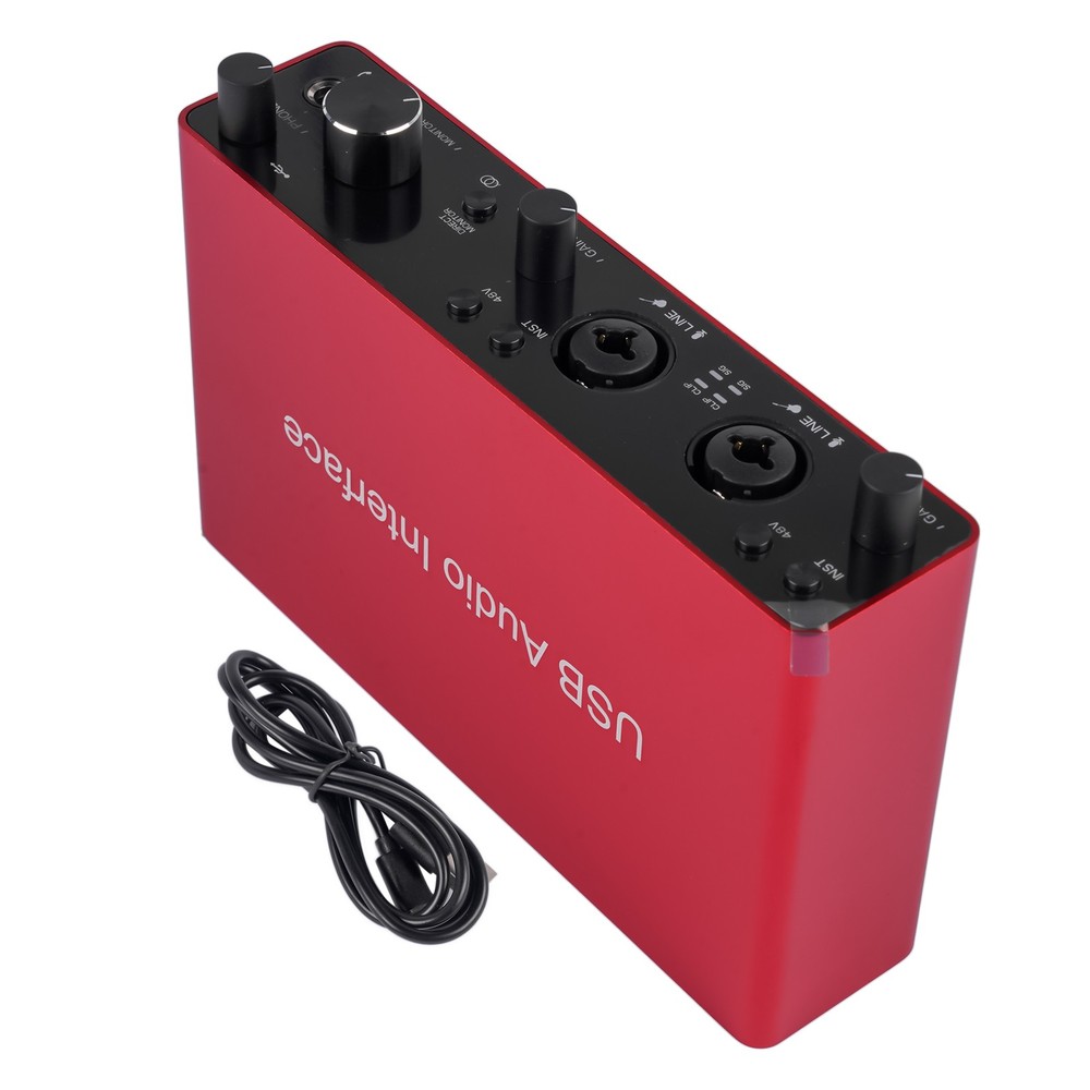 Scarlett 2i2 3rd Generation 24Bit/192KHz USB Audio Interface Fit Pro Music Tools