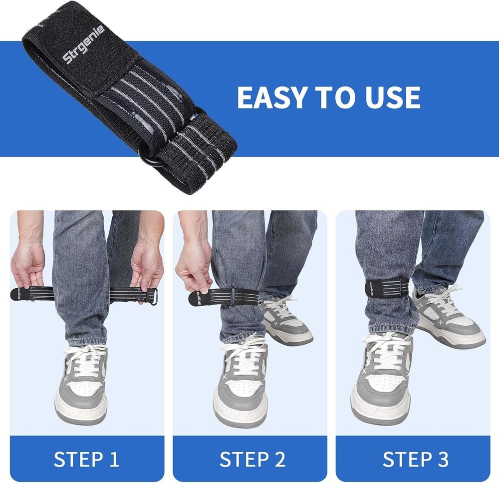 Versatile Elastic Boot Straps with Adjustable Fit - Essential for Cowboy Boots