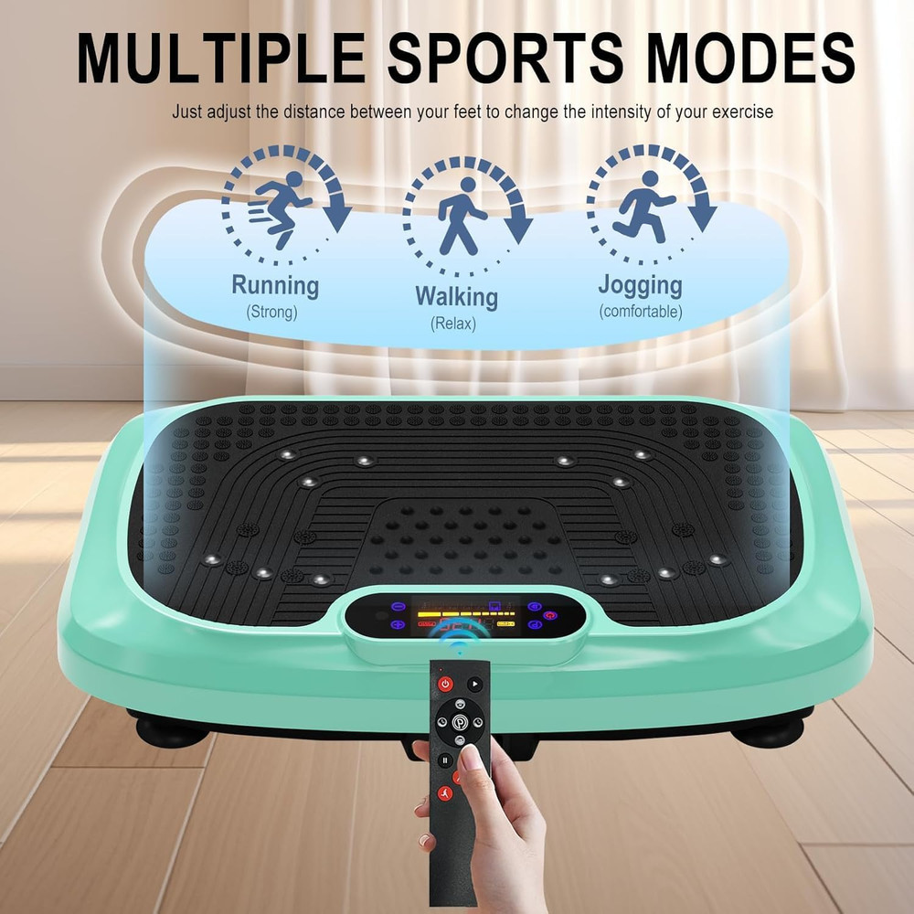 HOTWAVE Vibration Plate Exercise Machine for Lymphatic Drainage, Power Vibrating