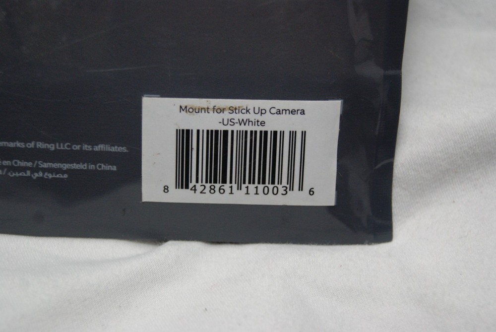 ring wall mount for stick up camera white