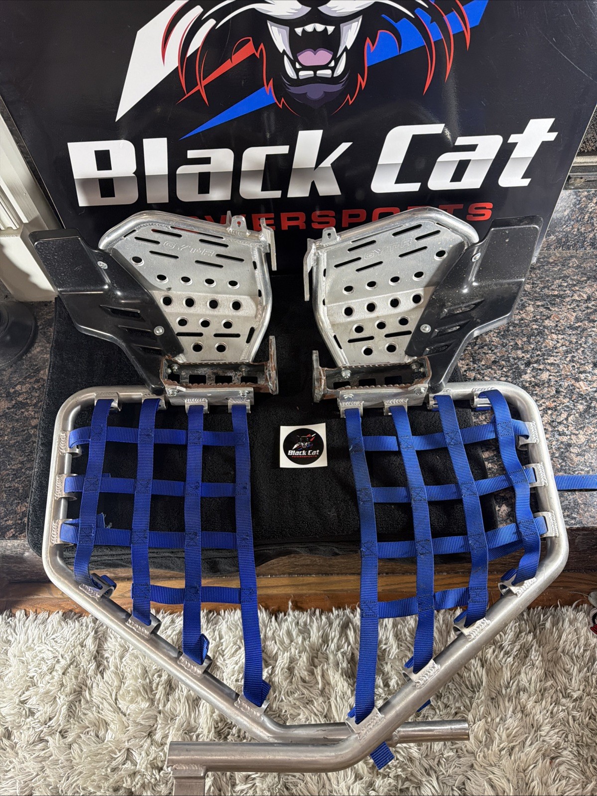 GYTR YFZ450 04-09 heel guards DG nerfs SHIPS ASAP