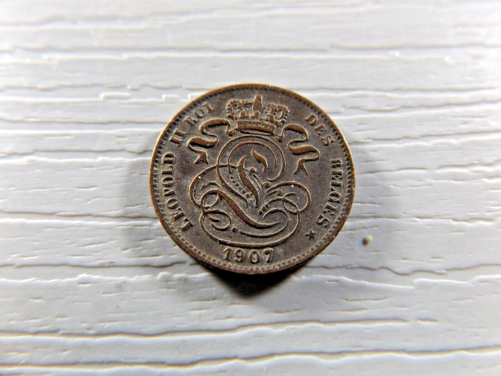 BELGIUM 1907 1 Cent