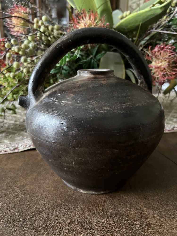 Glazed Earthenware Pottery Jug. Provenance Unknown.