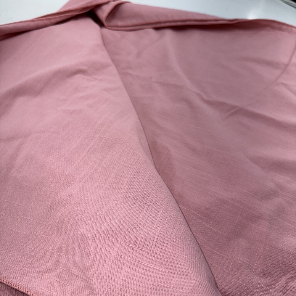 Vintager Pink Tablecloth Solid Rectangular 82"x60"