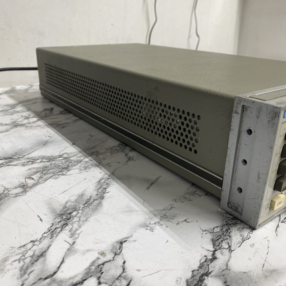 HP Agilent Keysight 438A Power Meter And 8483A Power Sensor