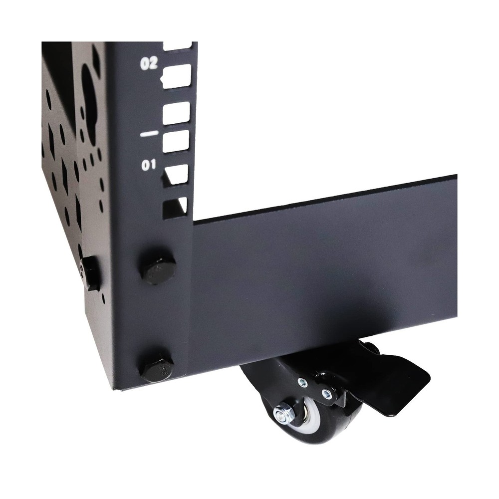 AEONS 22U 4-Post IT Open Frame Server Rack 19 Inch Depth-Adjustable (22" to 4...
