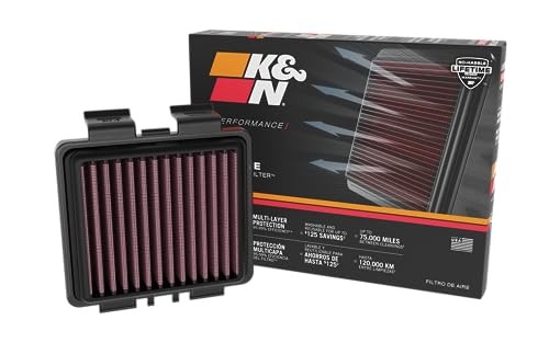 High-Flow Original Lifetime Engine Air Filter: Increase Power & Accerlation,