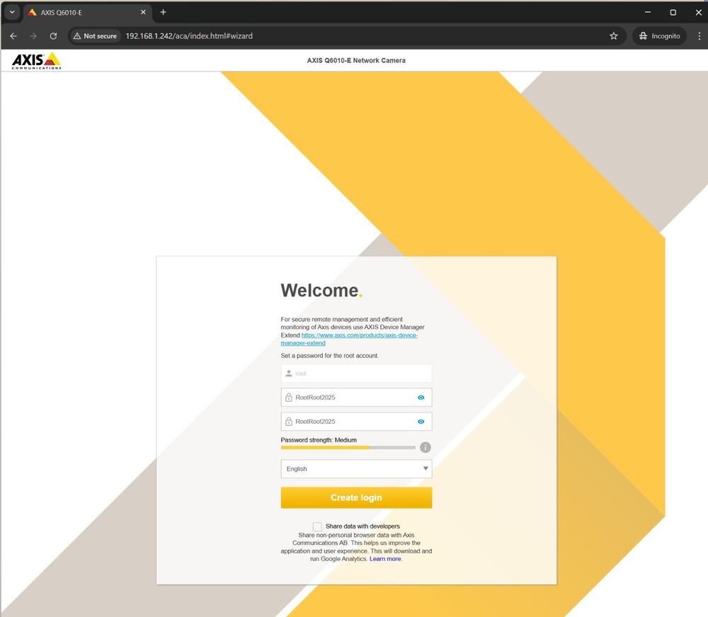 Axis Q6010-E 4x 5MP 360 Degree Network Camera 01981-001 [CTD]