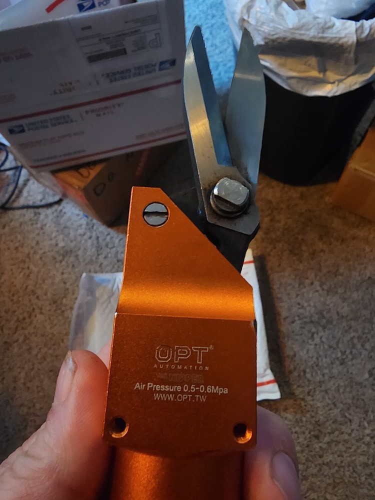 4 OPT AUTOMATION AIR NIPPERS NICE SHAPE