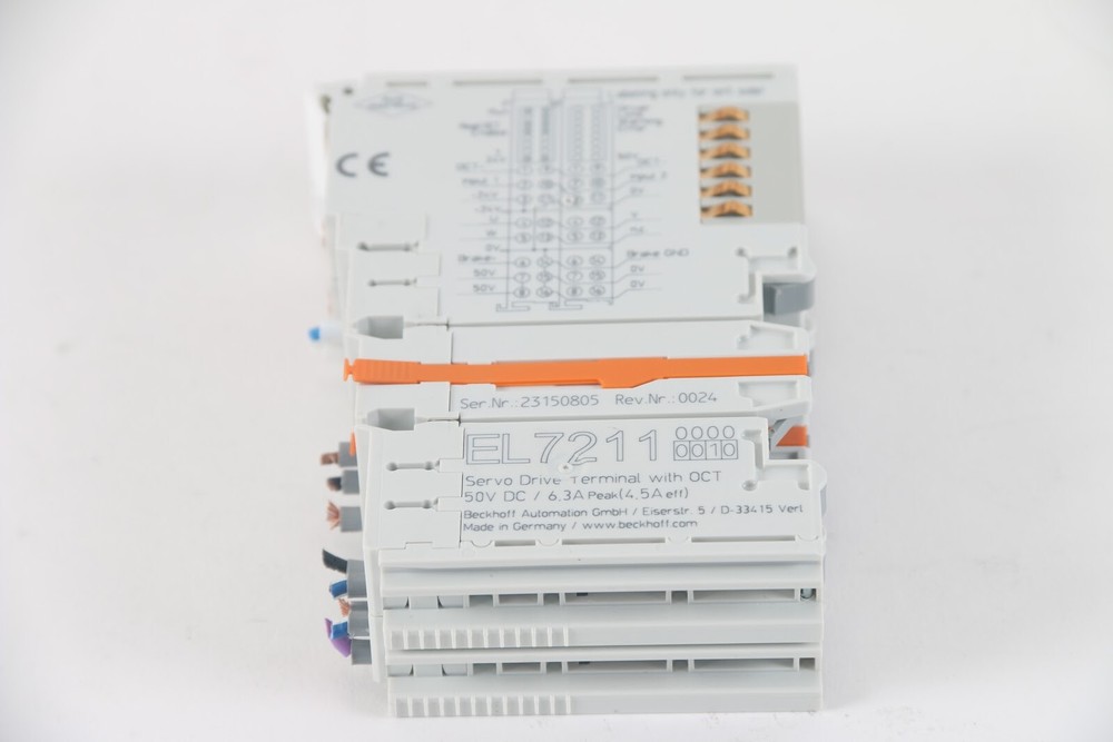 Beckhoff EL7211 Servo Drive Terminal With OCT 50V DC/6.3A