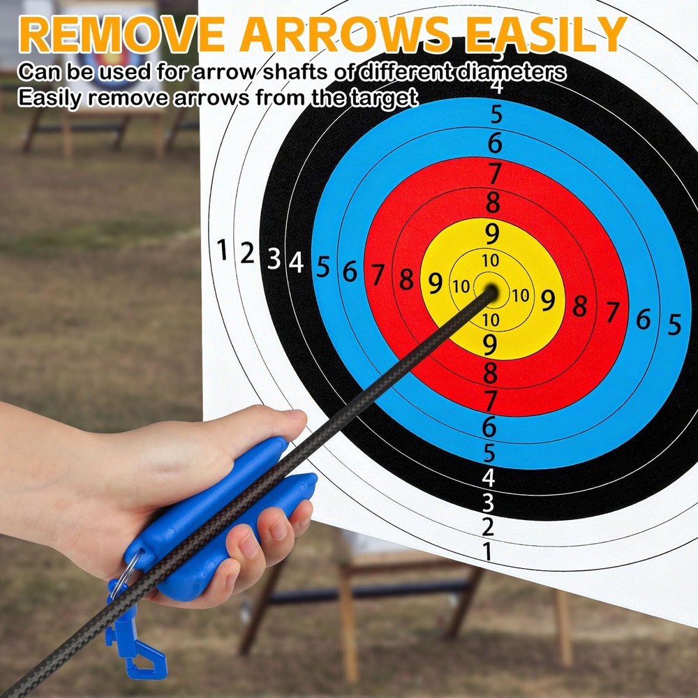 3 Pack Archery Arrow Puller Target Remover Gripper, Rubber Arrow Puller Tool ...