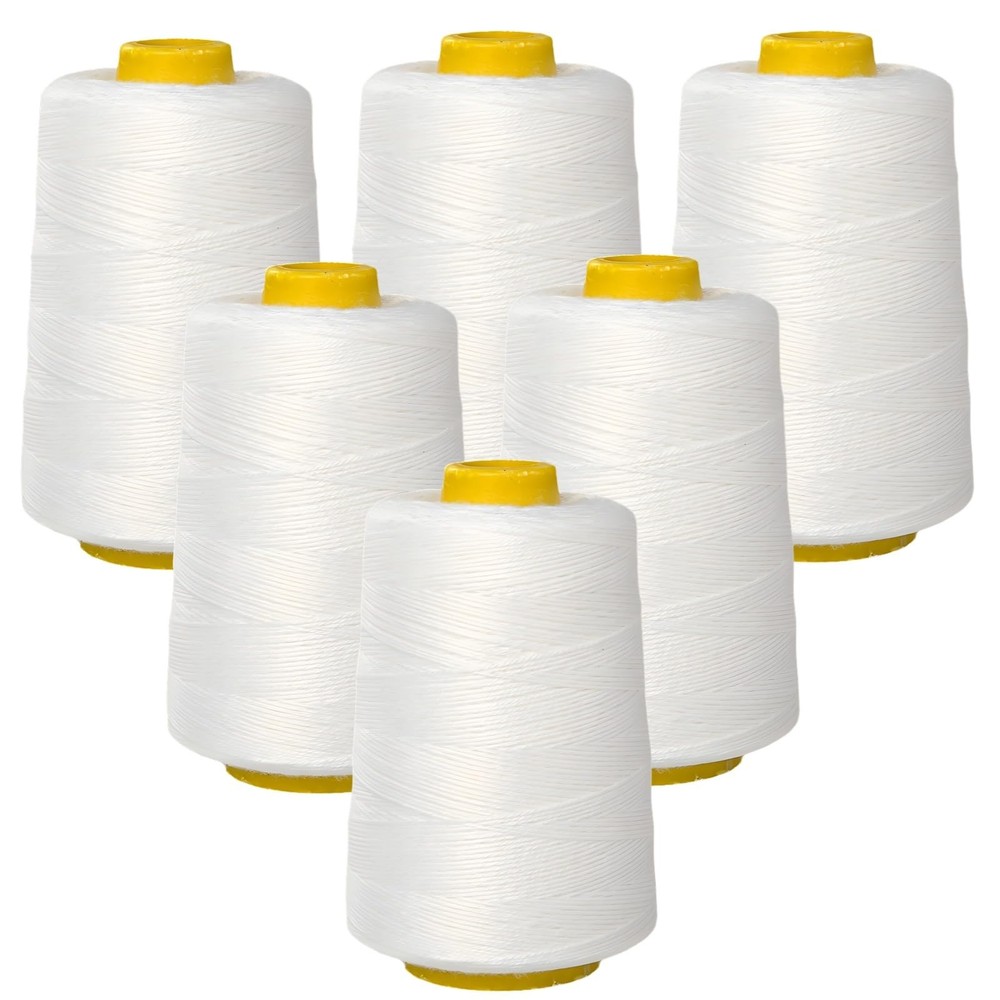 6 Strands Sewing ThreadHeavy Duty Sewing Thread 656.2 Yards EachPolyester Thr...