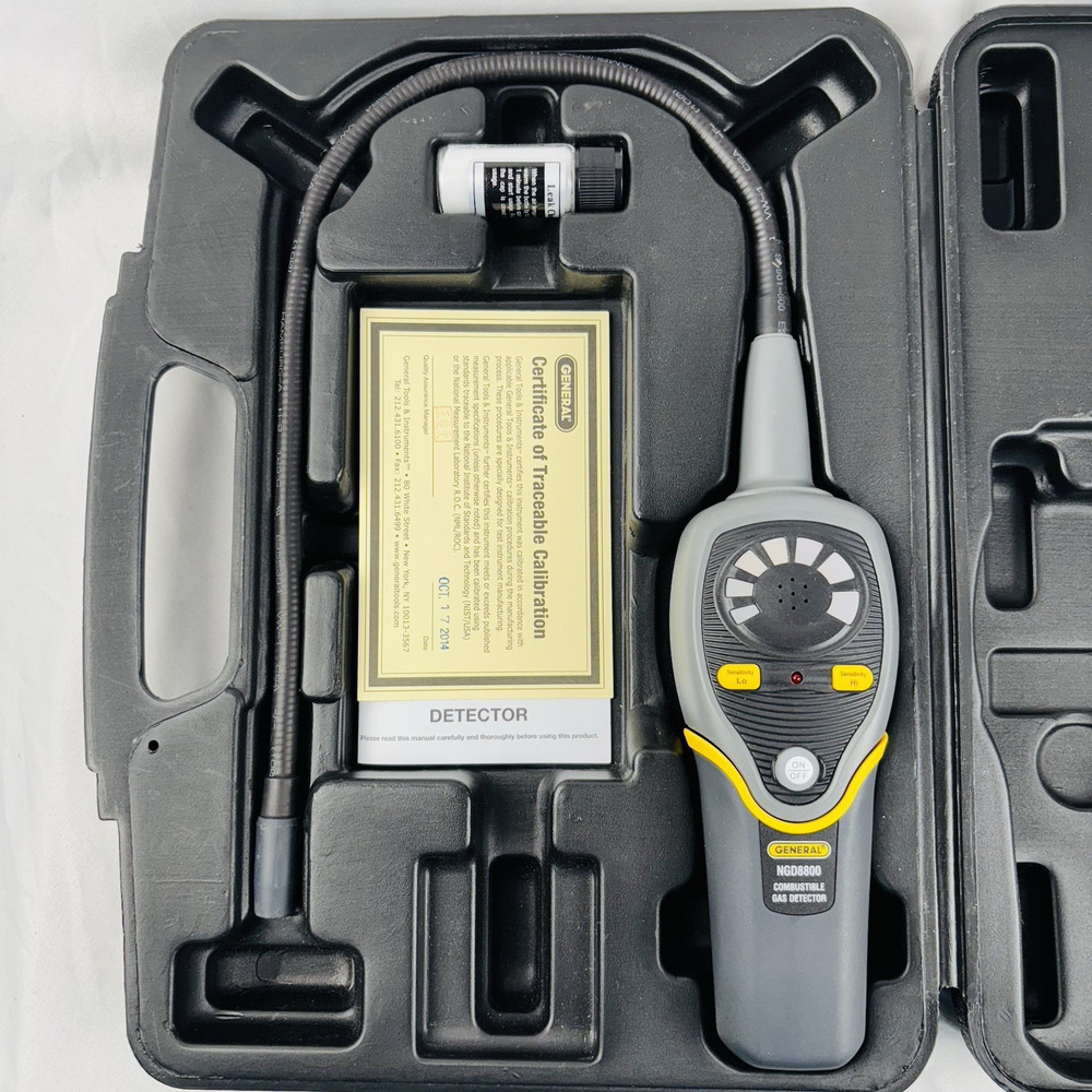 General NGD8800 Battery Portable Variable Sensitivity Combustible Gas Detector