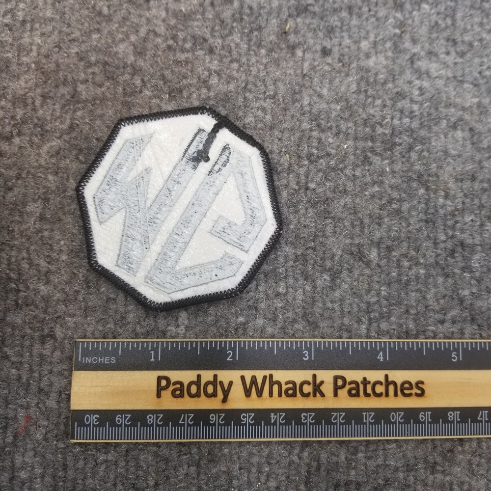 Vintage MG Patch Car Auto AD3