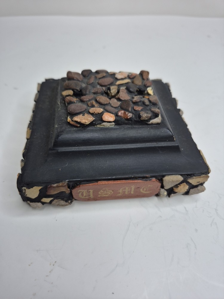 Handmade USMC Marine Mini Flag Holder Base