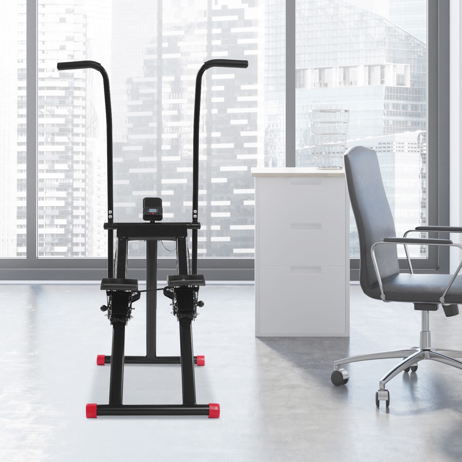 Stair Stepper Vertical Exercising Climber Full-Body Workout for Home Gym Use