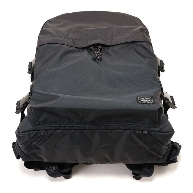 PORTER Yoshida 855-05902 FORCE Day Pack Black Nylon Backpack Military Style
