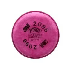 3M PARTICULATE Filter 2096, P100, with (50051138542950)