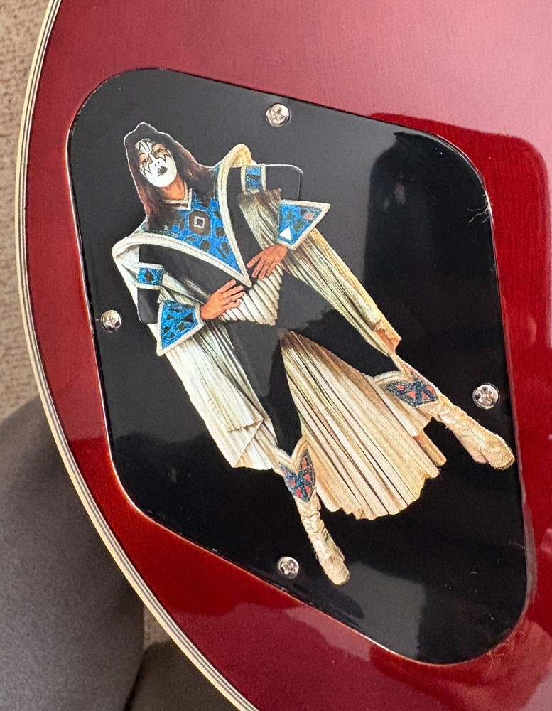 1979 Ace Frehley Kiss Costume and Makeup real life cutout UV DTF Sticker