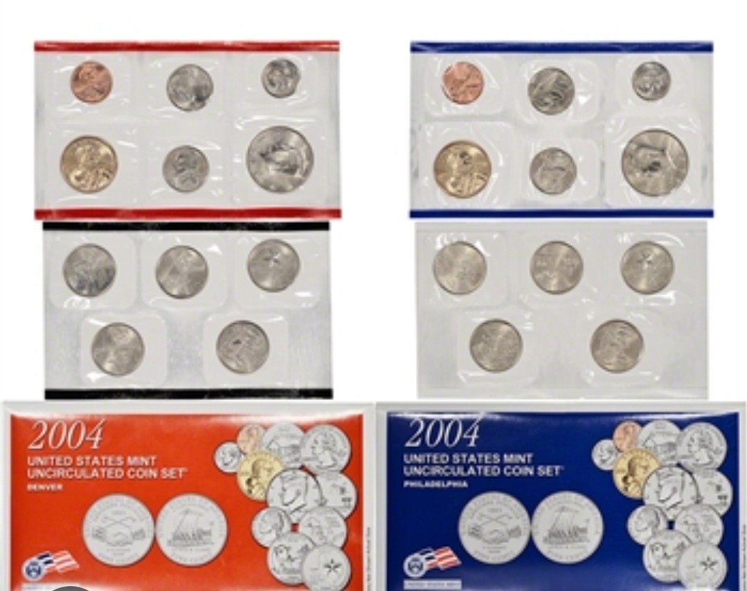 1999 - 2008 Mint Sets - Ten Sets-Complete-1999 through 2008 in OGP Lot 0333