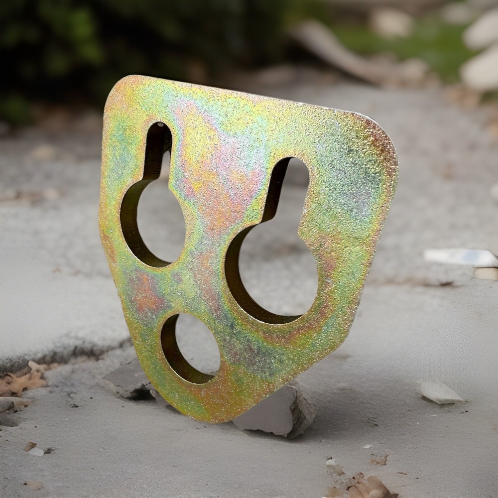 Auto Body Frame Multi-purpose Chain Grab Lock Twin Chain Lock Pulling Plate