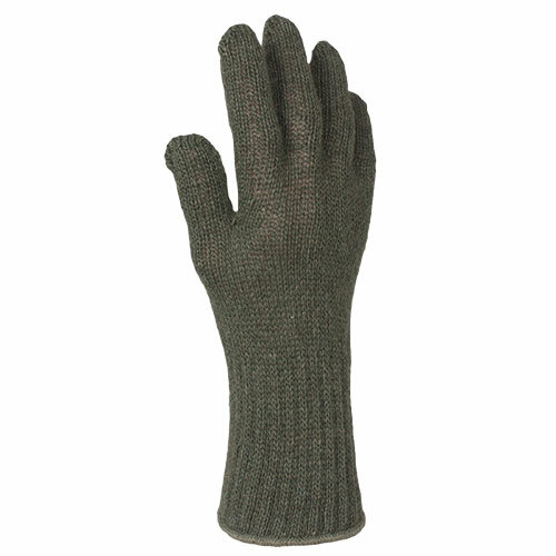 U.S MILITARY STYLE D3A COLD WEATHER GLOVE LINERS 85% WOOL 15% NYLON SIZE LARGE