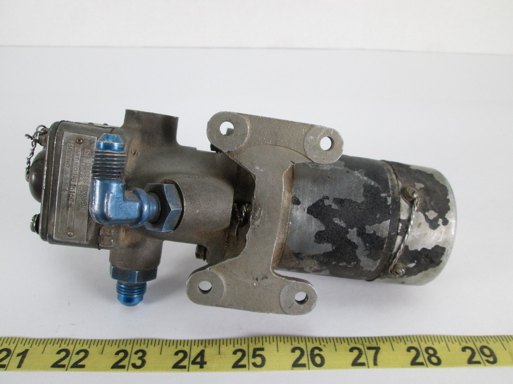 Lear Romec Westinghouse Direct Current Motor Valve Pump Assembly Aviation A5