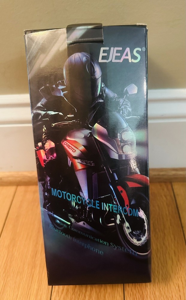 EJEAS V4CPlus Motorcycle Helmet Intercom Bluetooth Headset 2 Pack 1200m distance