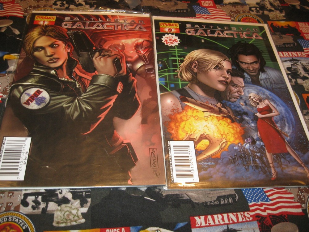 battlestar galactica # 0 - 1 comic lot