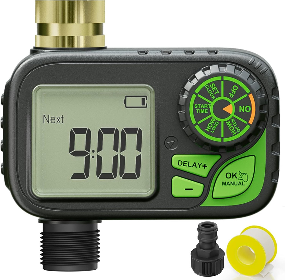 Sprinkler Timer Water Hose Timer - Programmable Digital Irrigation Outdoor Water