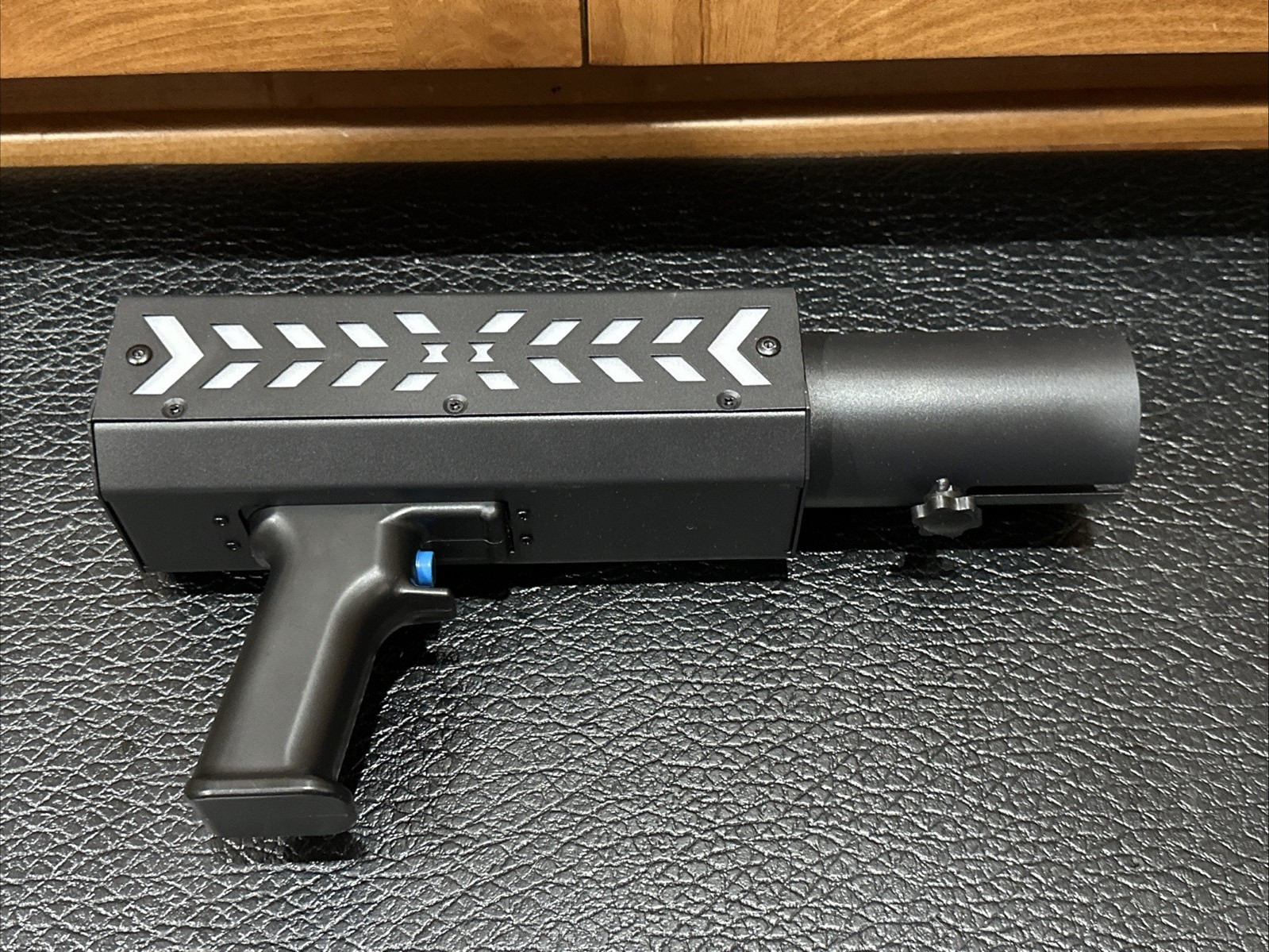 SHEHDS Rechargeable RGB Confetti Cannon w/ LED Effects 20-26ft Party Event