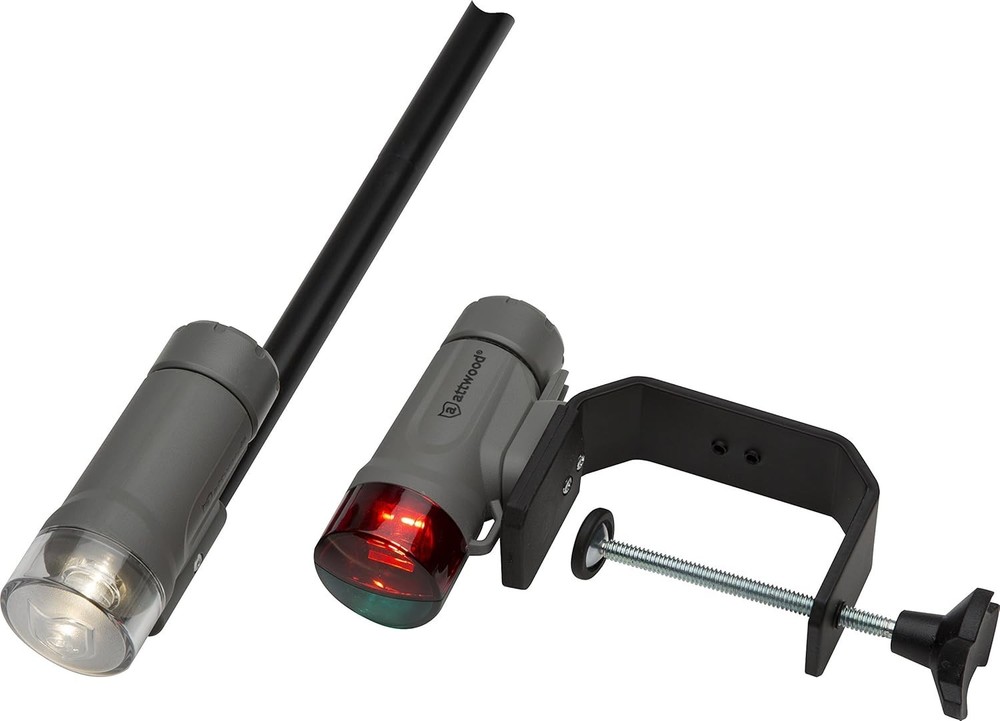 Portable LED Navigation Light Kit - Waterproof Boat Lights with Quick Release