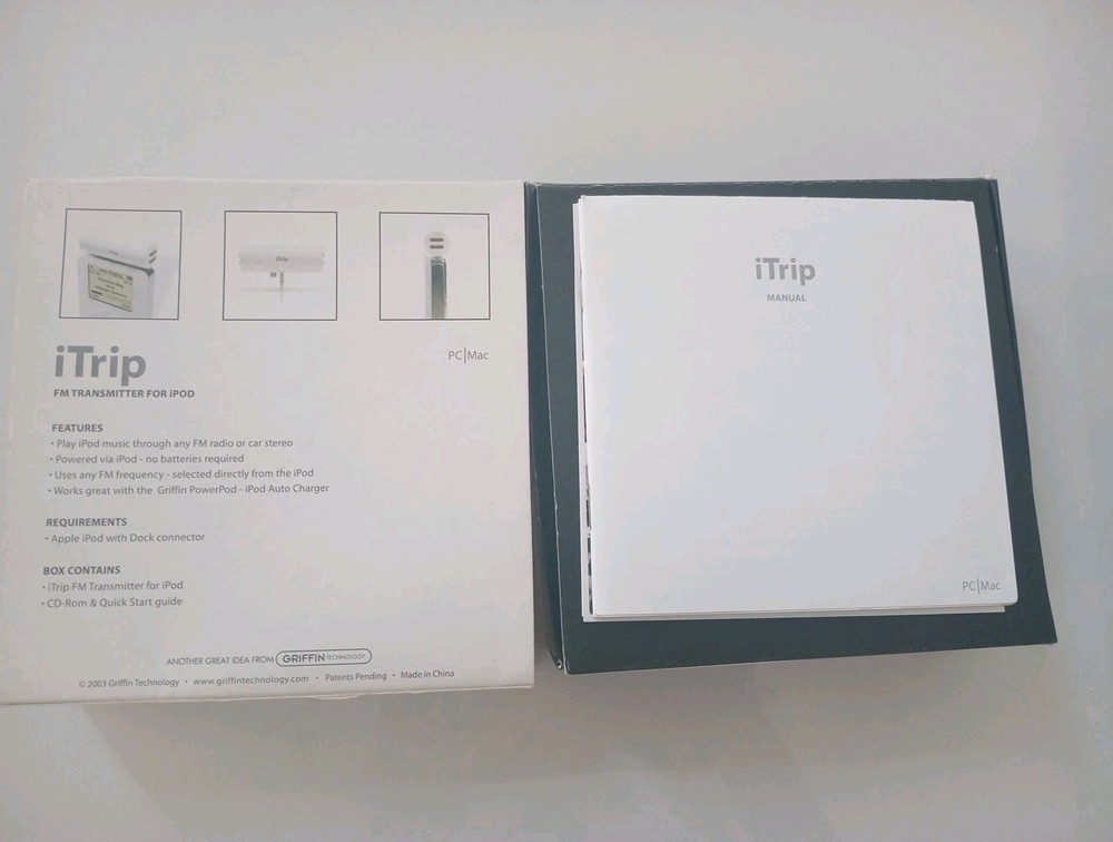 Griffin iTrip FM Transmitter White for Apple iPod