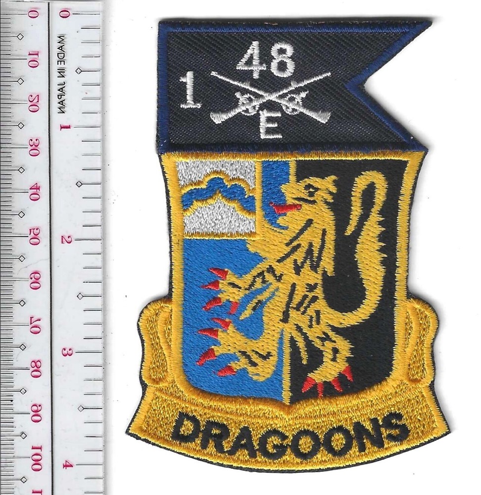 US Army 48th Infantry Regiment 1st Bn E Co vel