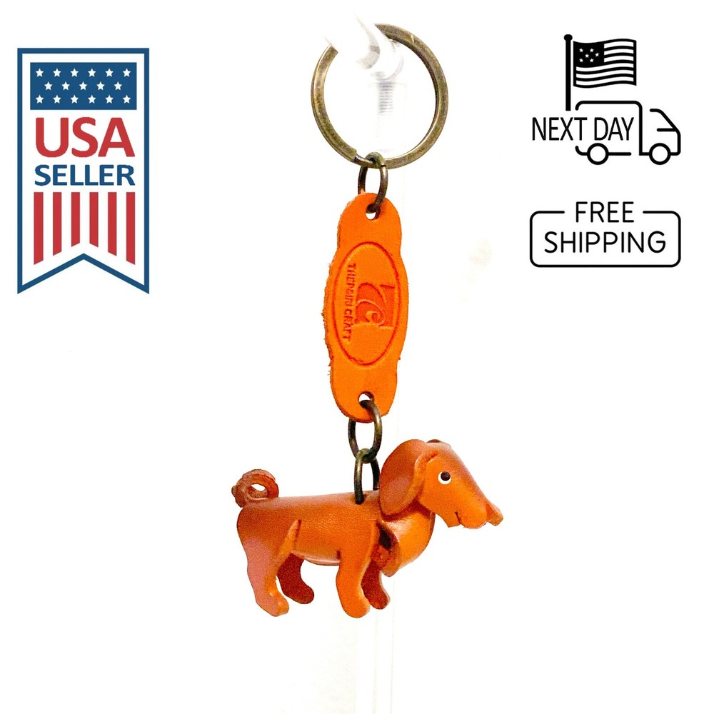 LABRADOR RETRIEVER Handmade Leather Keyring #2