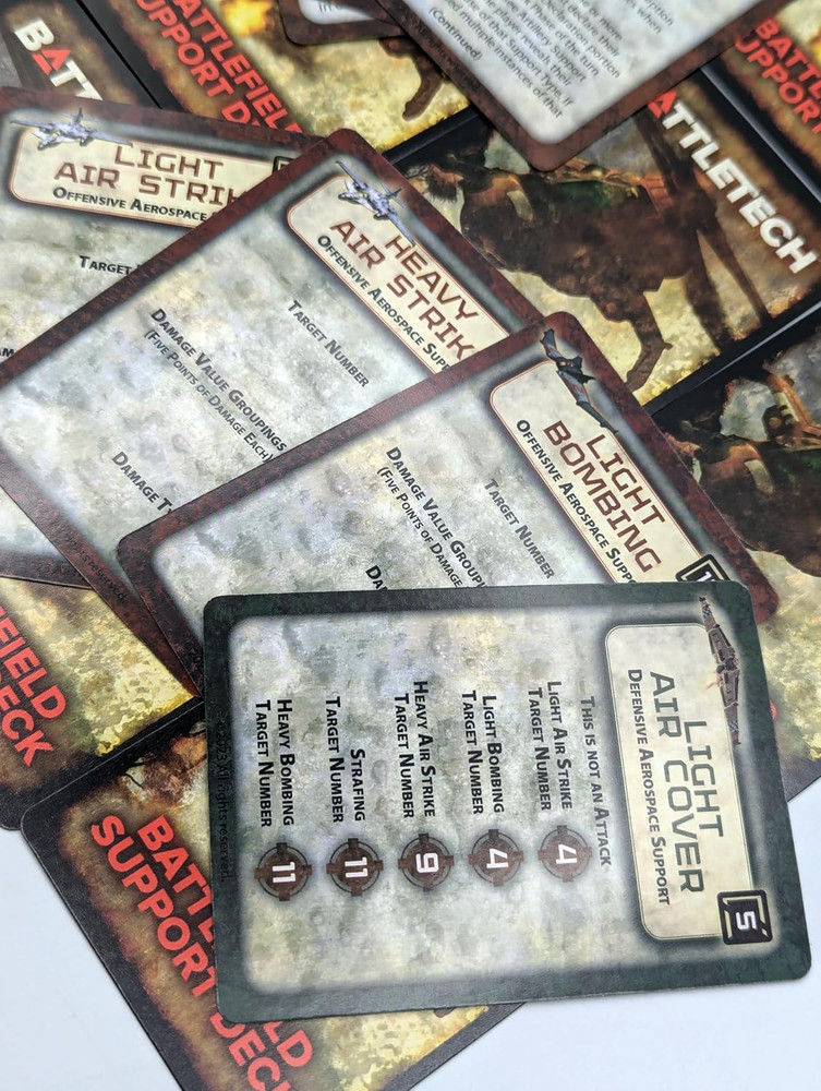 BattleTech: Battlefield Support Deck (Revised)